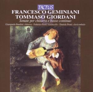 Cover for Geminiani / Bandini / Ferri / Proni · Sonatas for Guitar &amp; Accompaniment (CD) (2010)
