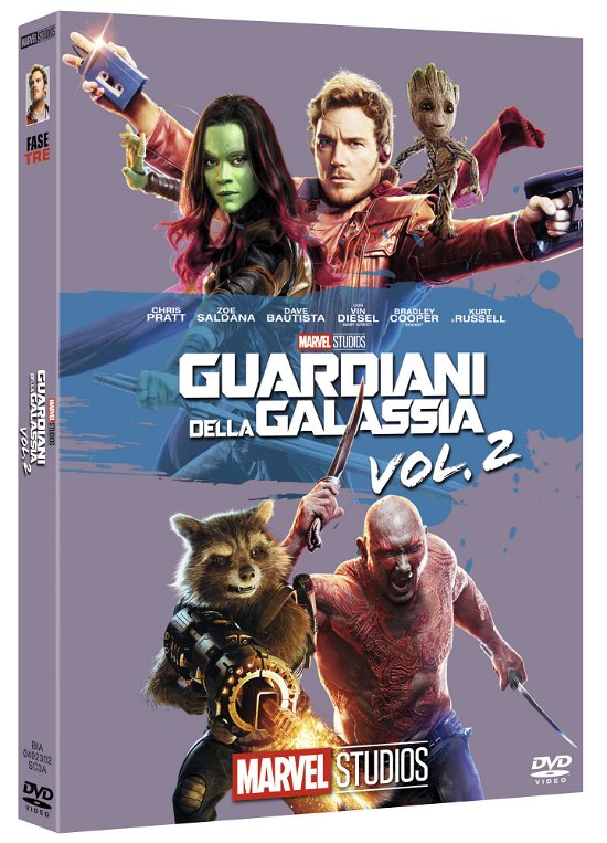Cover for Guardiani Della Galassia Vol.2 (DVD) (2019)