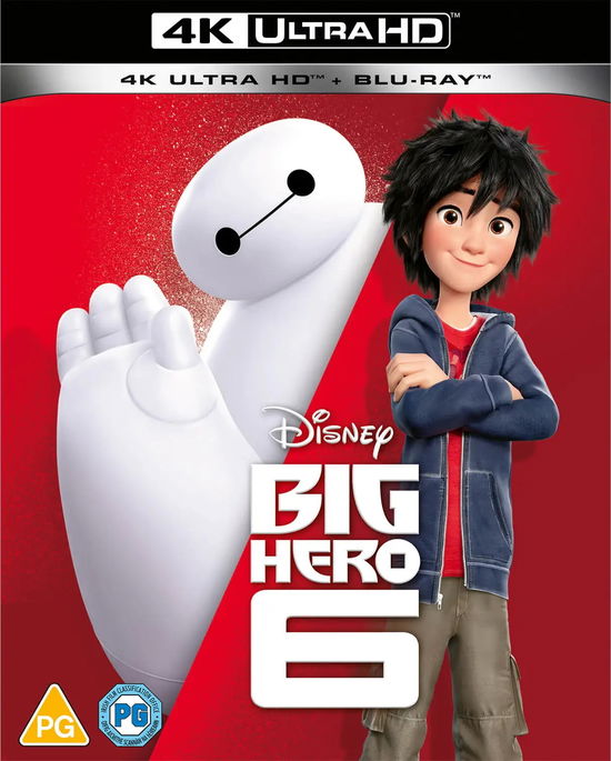 Cover for Big Hero 6 (4k Blu-ray) · Big Hero 6 (4K UHD Blu-ray) (2024)