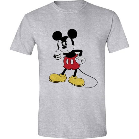 DISNEY - T-Shirt - Mickey Mouse Angry Face - Disney - Merchandise -  - 8720088270202 - 7. februar 2019