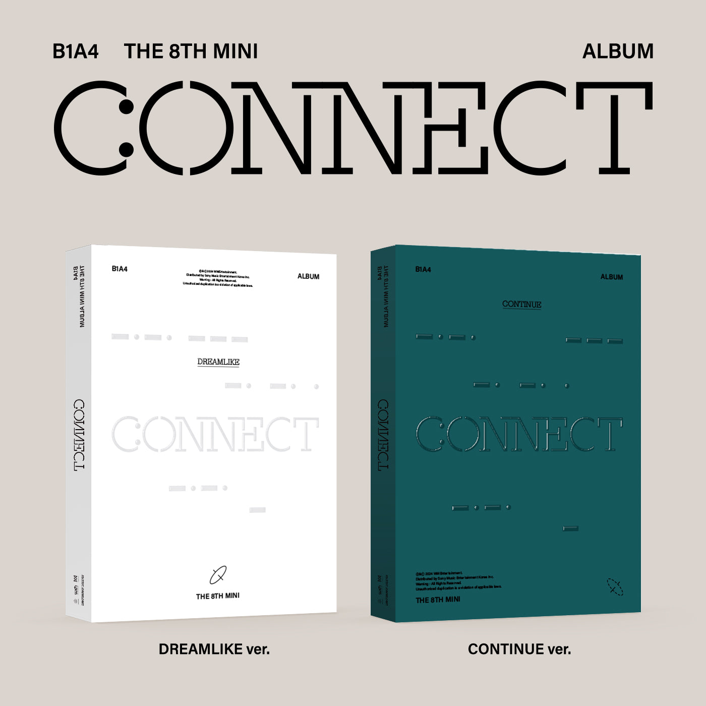 B1a4 · Connect (CD/Merch) (2024)