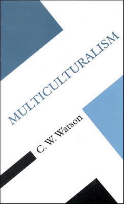 Cover for Watson · Multiculturalism (Pocketbok) (2000)
