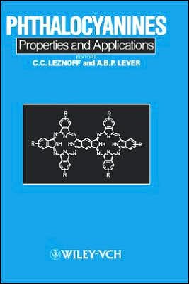 Cover for CC Leznoff · Phthalocyanines - Phthalocyanines (Inbunden Bok) [Volume 1 edition] (1989)