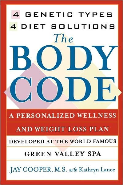 Cover for Jay Cooper · The Body Code: a Personal Wellness and Weight Loss Plan at the World Famous Green Valley Spa (New York) (Taschenbuch) (2001)