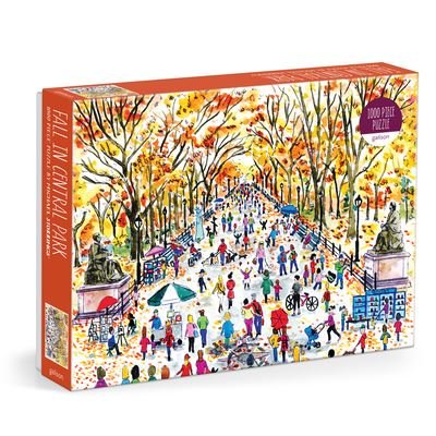 Cover for Galison · Michael Storrings Fall in Central Park 1000 Piece Puzzle (GAME) (2023)
