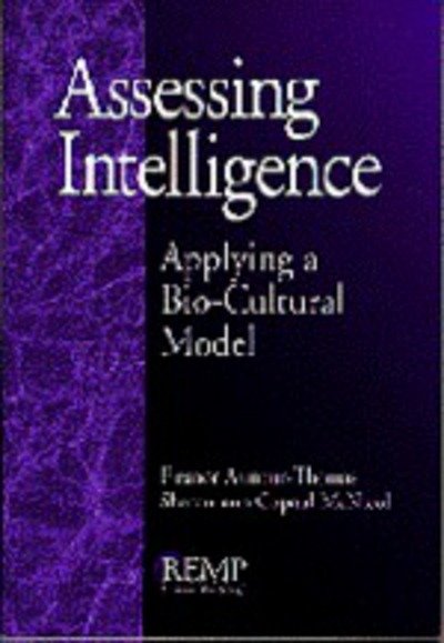 Cover for Eleanor Armour-Thomas · Assessing Intelligence: Applying a Bio-Cultural Model - RACIAL ETHNIC MINORITY PSYCHOLOGY (Innbunden bok) (1998)