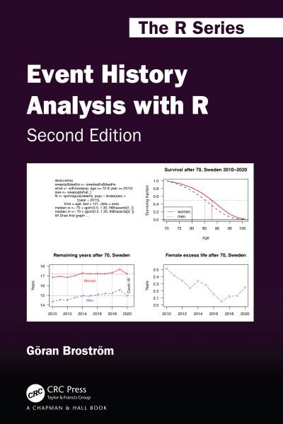 Cover for Goran Brostrom · Event History Analysis with R - Chapman &amp; Hall / CRC The R Series (Taschenbuch) (2024)