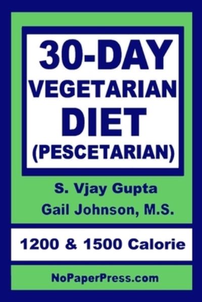 Cover for Gail Johnson · 30-Day Vegetarian Diet (Book) (2019)