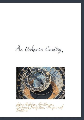 Cover for Gentleman · An Unknown Country (Innbunden bok) (2010)
