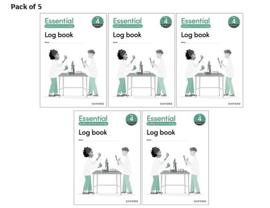 Essential Spelling and Word Knowledge: Year 4 Log Book Pack of 5 - Hewitt - Książki - OUP OXFORD - 9781382044202 - 2 września 2024