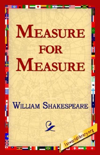 Cover for William Shakespeare · Measure for Measure (Inbunden Bok) (2005)