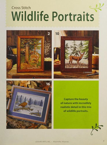 Wildlife Portraits - Leisure Arts - Kirjat - Leisure Arts - 9781464735202 - keskiviikko 1. huhtikuuta 2015