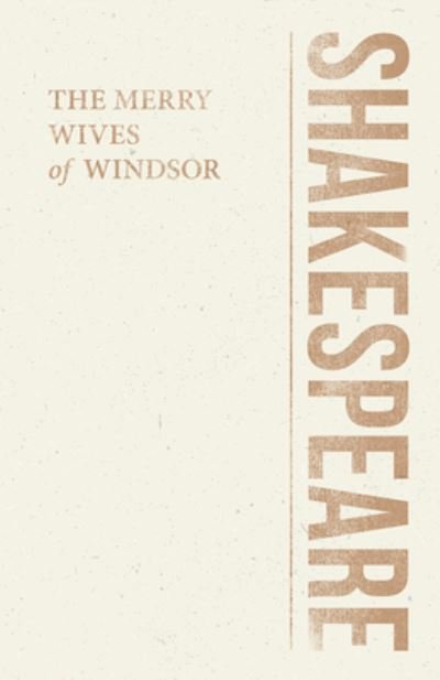 Cover for William Shakespeare · The Merry Wives of Windsor (Paperback Book) (2018)