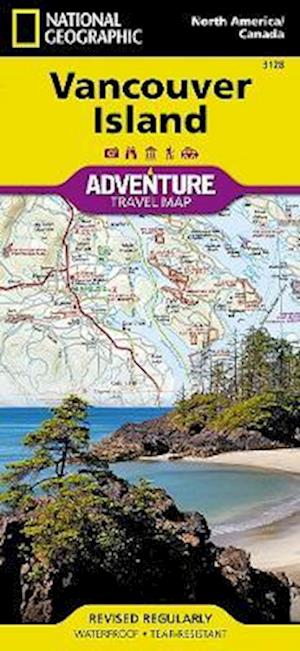 Vancouver Island Map - National Geographic Maps - Livros - National Geographic Maps - 9781566958202 - 15 de abril de 2020