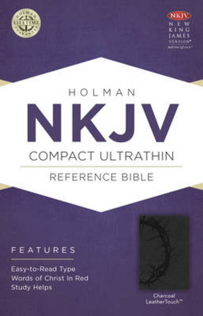 Cover for Broadman &amp; Holman Publishers · Compact Ultrathin Bible-nkjv (Leather Book) [Charcoal Imitation] (2014)