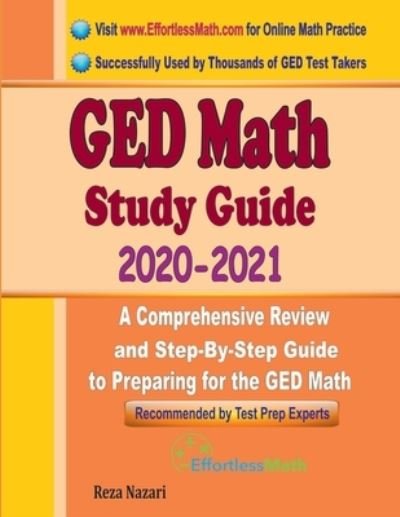 Cover for Ava Ross · GED Math Study Guide 2020 - 2021 (Paperback Book) (2020)