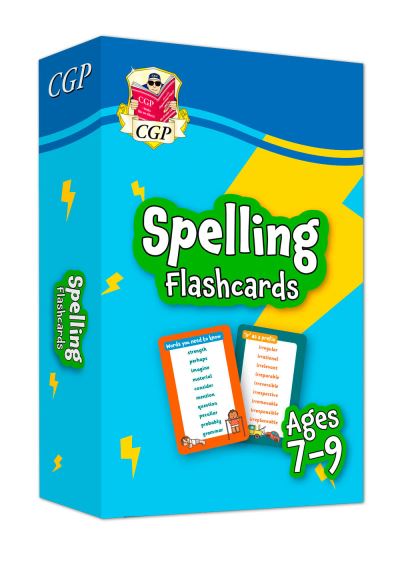 Spelling Flashcards for Ages 7-9 - CGP KS2 Activity Books and Cards - CGP Books - Books - Coordination Group Publications Ltd (CGP - 9781789089202 - June 6, 2022