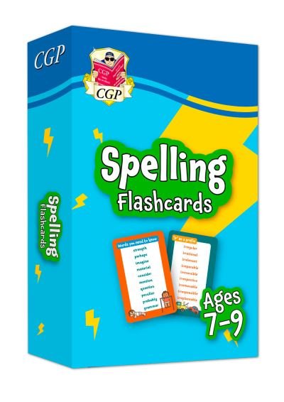 Cover for CGP Books · Spelling Flashcards for Ages 7-9 (Gebundenes Buch) (2022)