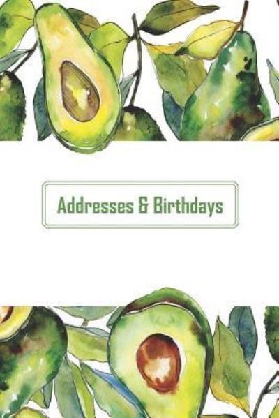 Cover for Andante Press · Addresses &amp; Birthdays (Paperback Book) (2019)