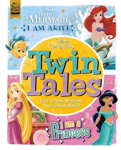 Cover for Walt Disney · Disney Princess: Twin Tales: I am Ariel/I Am a Princess (Hardcover Book) (2022)