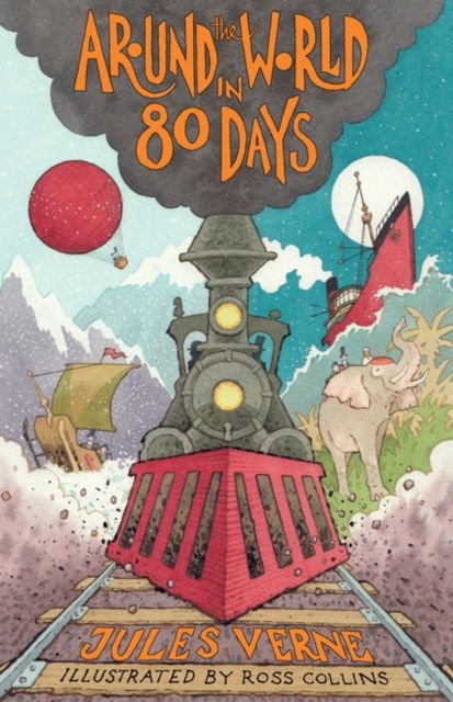 Cover for Jules Verne · Around the World in Eighty Days - Alma Junior Classics (Taschenbuch) (2024)