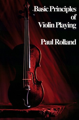 Cover for Paul Rolland · Basic Principles of Violin Playing (Paperback Book) (2010)