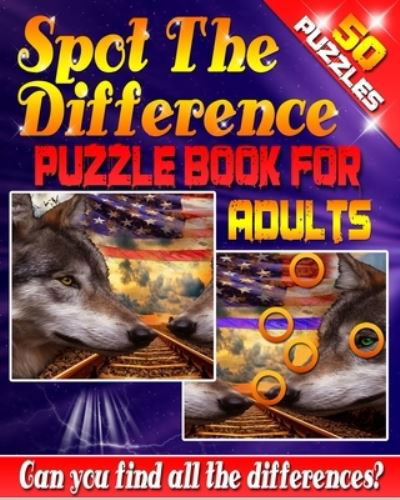 Cover for Razorsharp Productions · Spot the Difference Puzzle Book for Adults - (Paperback Bog) (2017)