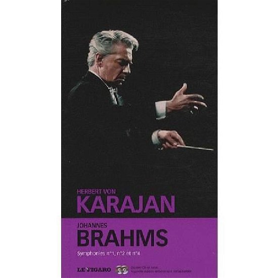 Brahmssymphonies 12 & 4 - Karajan - Musikk - Le Figaro Editions - 9782810502202 - 