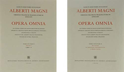Cover for Albertus Magnus · De Causis et Processu Universitatis a Prima Causa (Paperback Book) (1993)