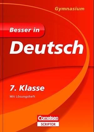 Cover for Johannes Greving · Besser in Deutsch - Gymnasium 7. Klasse (Taschenbuch) (2012)