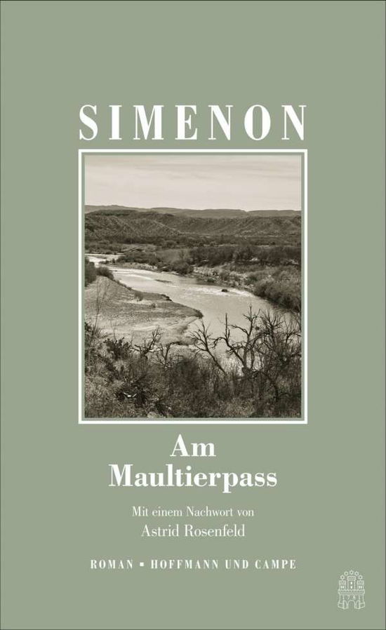 Cover for Simenon · Am Maultierpass (Book)