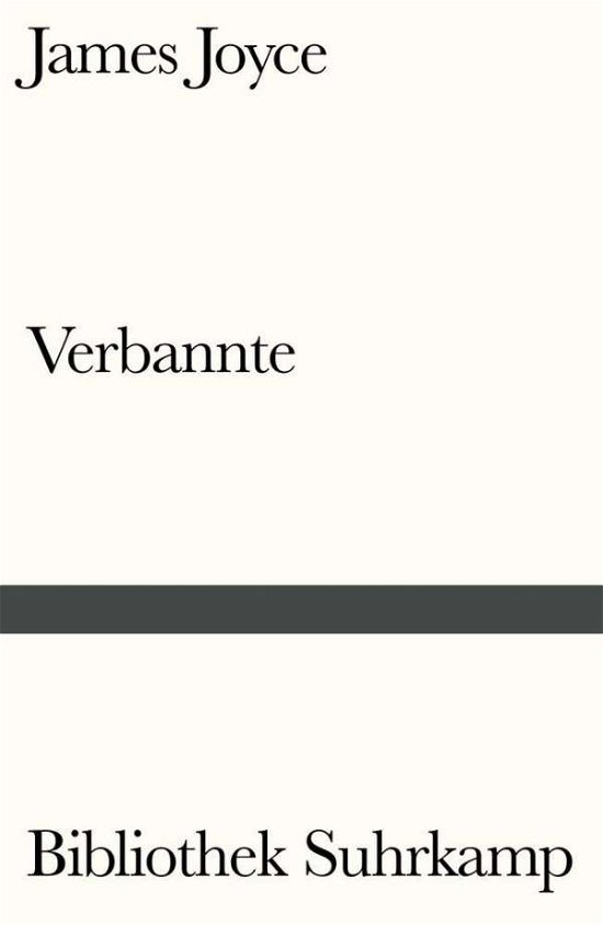 Verbannte - Joyce - Libros -  - 9783518241202 - 