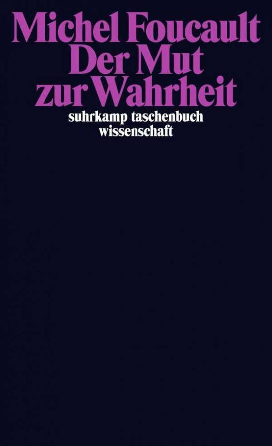 Cover for Michel Foucault · Suhrk.TB Wi.2020 Foucault.Mut zur Wahrh (Bok)