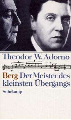 Cover for Theodor W. Adorno · Berg (Book)