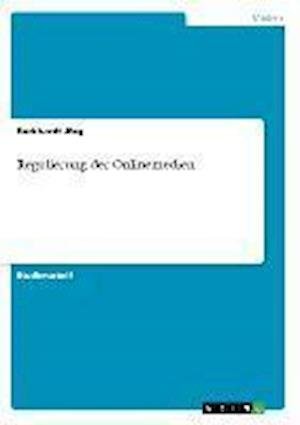 Cover for Jörg · Regulierung der Onlinemedien (Book) [German edition] (2009)