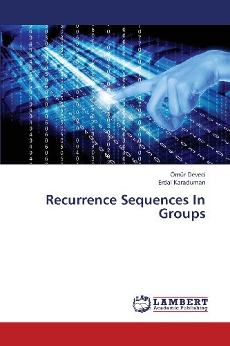 Cover for Erdal Karaduman · Recurrence Sequences in Groups (Pocketbok) (2013)