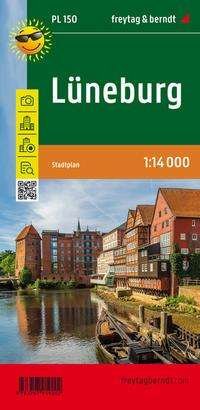Cover for F&amp;b City Map Pl 150, Luneburg 1:10.000 / 1:14.000 (Map) (2021)