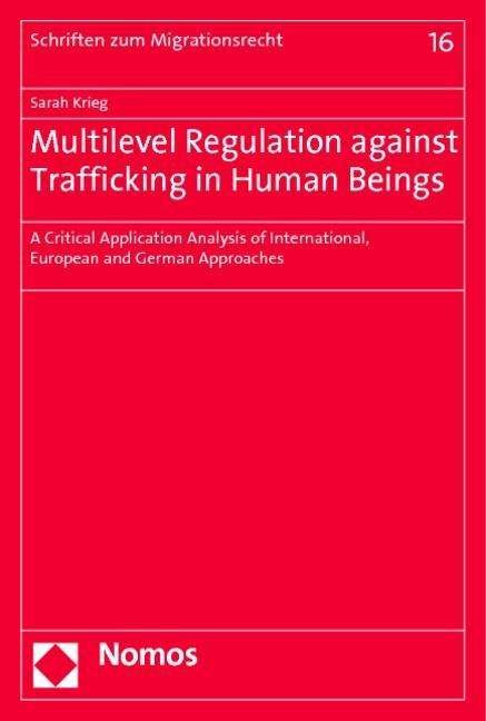 Multilevel Regulation against Tra - Krieg - Books -  - 9783848713202 - 