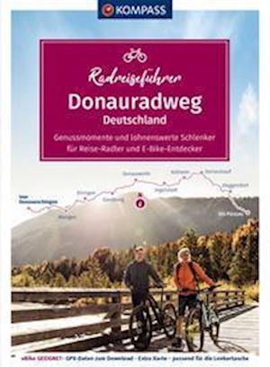 Cover for KOMPASS Radreiseführer Donauradweg Deutschland (Book) (2023)