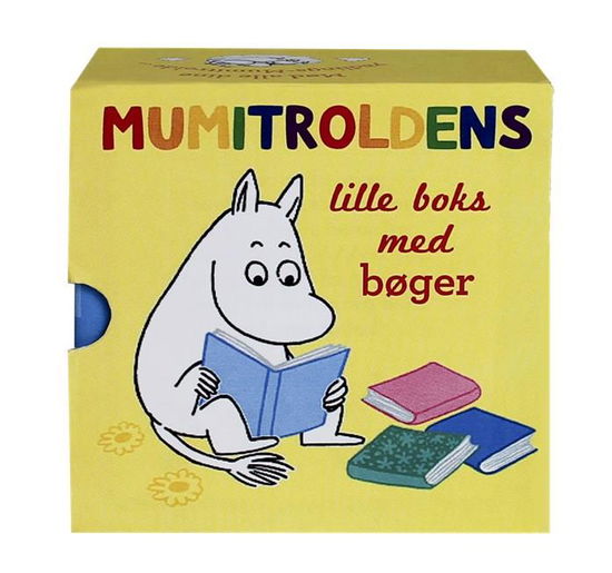 Cover for . · Mumitroldens lille boks med bøger (Pappbok) [1. utgave] (2020)