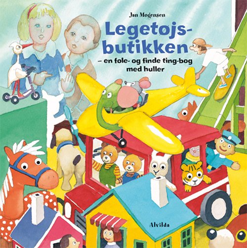 Cover for Jan Mogensen · Legetøjsbutikken (Cardboard Book) [1. Painos] (2010)
