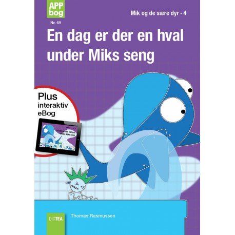 Cover for Thomas Rasmussen · En dag er der en hval under Miks seng (nr. 4) (Bok) (2018)