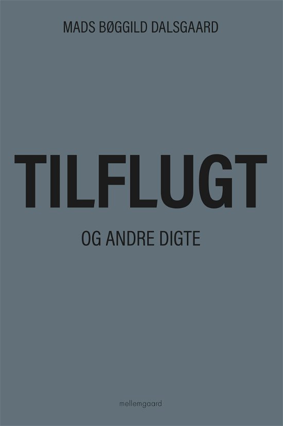 Cover for Mads Bøggild Dalsgaard · Tilflugt (Sewn Spine Book) [1e uitgave] (2023)