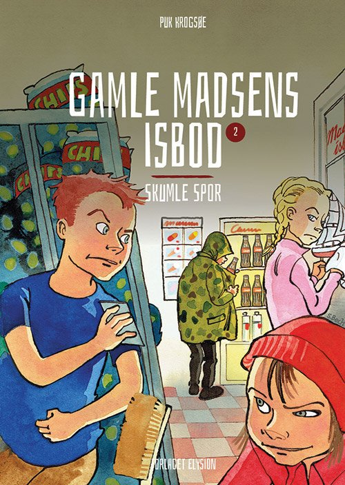 Cover for Puk Krogsøe · Skumle Spor: Gamle Madsens isbod (Inbunden Bok) [1:a utgåva] (2018)