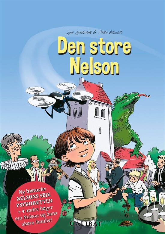 Cover for Line Leonhardt og Palle Schmidt · Den Store Nelson (Bound Book) [1.º edición] (2019)