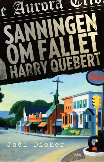 Cover for Joël Dicker · Sanningen om fallet Harry Quebert (Taschenbuch) (2015)