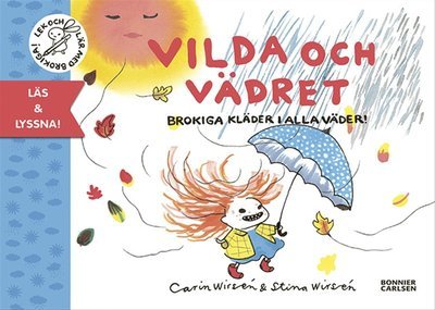 Cover for Stina Wirsén · Lek och lär med brokiga: Vilda och vädret : brokiga kläder i alla väder (ePUB) (2019)