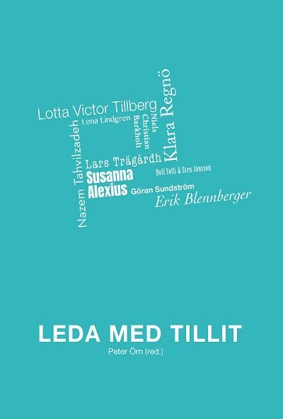 Cover for Peter Örn · Leda med tillit (Book) (2017)