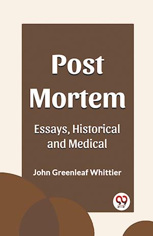 Cover for C Maclaurin · Post MortemEssays, Historical and Medical (Edition2023) (Paperback Book) (2023)