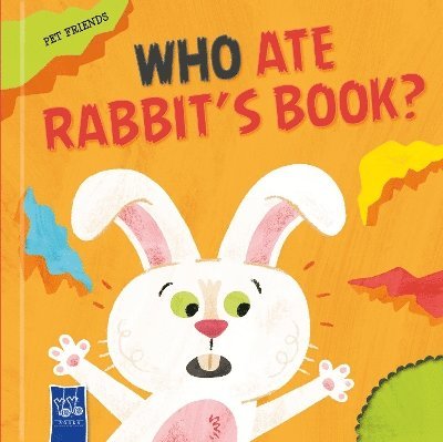 Cover for Who Ate My Book?: Rabbit - Who Ate My Book? (Board book) (2025)